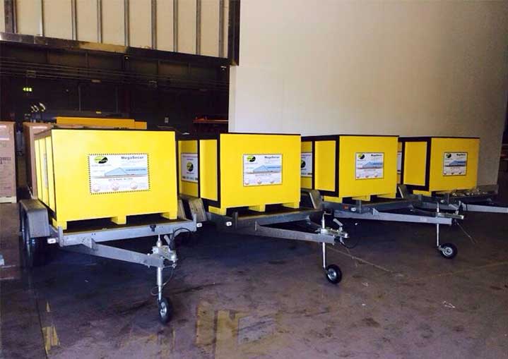 protección contra inundaciones larga distancia calle